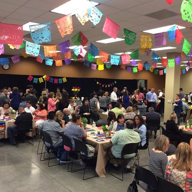 The Cooking up a Change fiesta brings friends and family together for a fun night!